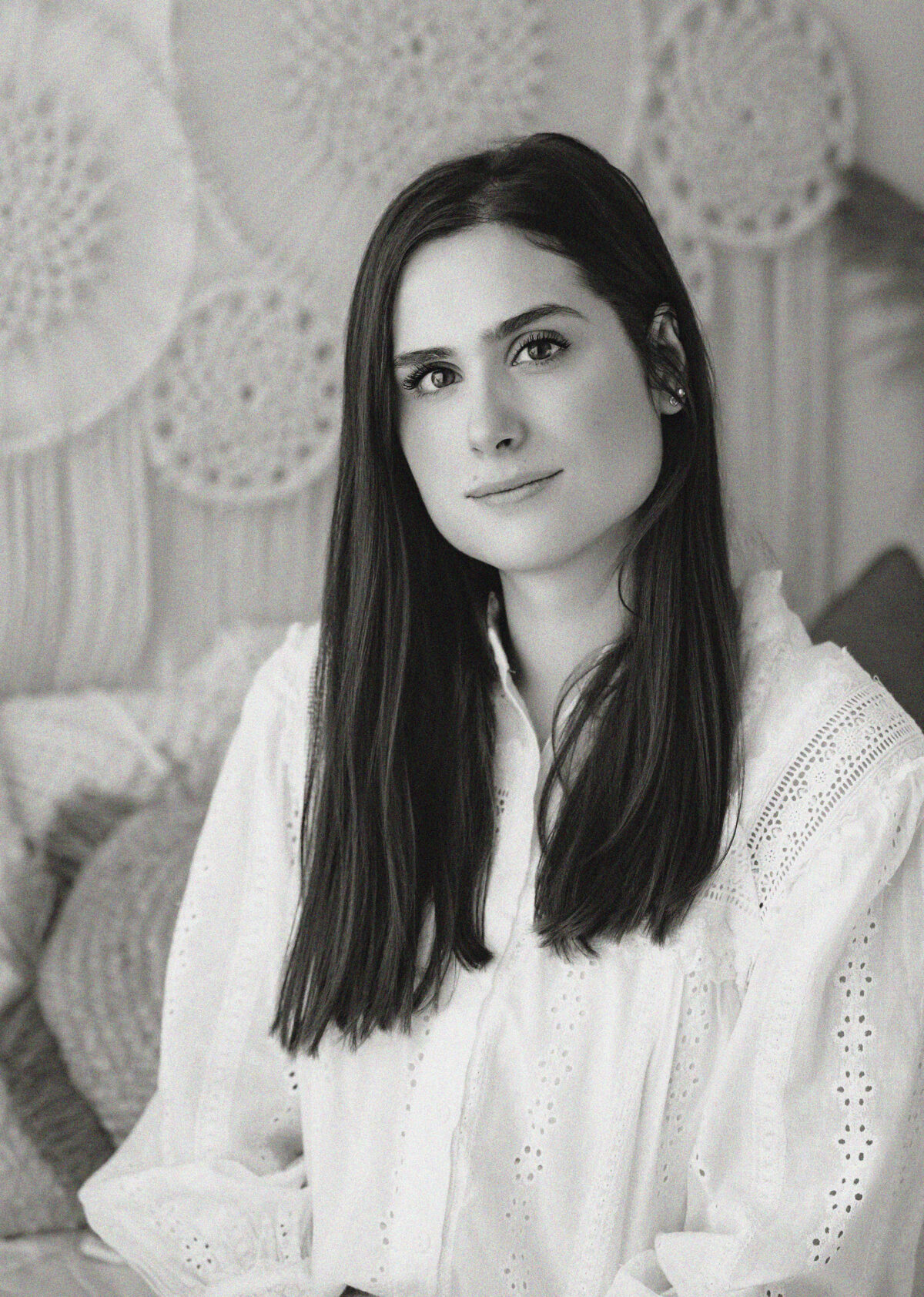 Portrait de Lisa B., photographe à Aunay-sous-Auneau, près de Chartres.